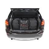 KJUST Dedizierte Kofferraumtaschen 4 stk kompatibel mit BMW X1 PHEV F48 2020 -