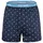 Happy Shorts Webboxershorts Hearts/Bear On Stripes/Bus L 3er Pack