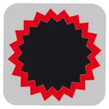 Tip Top Flickzeug 100 Stück Ø 30mm schwarz