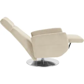 sit&more TV-Sessel Kobra Mikrofaser 71 x 110 x 82 cm Beige