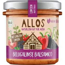 Allos Linsen-Aufstrich Belugalinse Balsamico bio