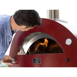 Alfa Forni Moderno 3 Pizza Holz Ardesia Grey