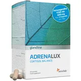Ashwagandha 600 mg, Rhodiola Rosea, Magnesium, Vitamin B6 und Vitamin B5 - Cortisol - Nur 2 Kapseln Täglich - 60 Ashwagandha Kapseln für 30 Tage - 10% Witanolide - AdrenaLux Sensilab