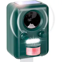 VOSS.Sonic 2000 Ultraschall Abwehr (Solar + Blitzlicht) Katzenschreck, Hundeschreck