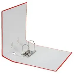 FALKEN Ordner Papier A4 8cm rot 11285632 Recycolor