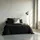 happy friday s.l. Happy Friday Bettbezug Grafikmuster Schwarz 140 x 200 cm