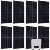 Juskys Solaranlage Set mit 8 Risen 410 W Solarpaneele & Wechselrichter