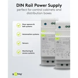 goobay Hutschienen-Netzteil 74764, 12 V, 2,5 A, 30 W