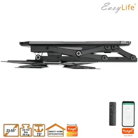 Easy Life EasyLife TV Deckenhalter Smart Home elektrisch schwenkbar 23 bis 55 Zoll VESA 400x400 Schwarz