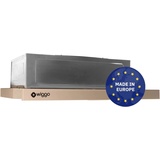 Wiggo WE-E632ERC Flachschirm-Dunstabzugshaube creme