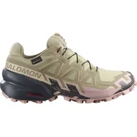 Salomon Speedcross 6 Damen Khaki/beige/rosa/blau 42,5