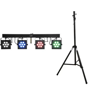 Eurolite Set LED KLS-3002 + STV-40S-WOT Stahlstativ