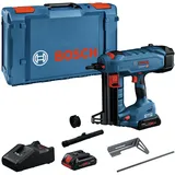 Bosch GNB 18V-40 Akku-Nagler mit 2 x 4,0 Ah Akkus