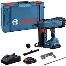 Bosch GNB 18V-40 Akku-Nagler mit 2 x 4,0 Ah Akkus