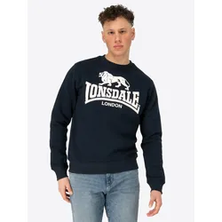 Lonsdale Herren Rundhals Sweatshirt schmale Passform GO SPORT