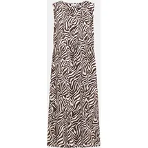 Cecil Midikleid Zebraprint Braun S