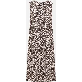 Cecil Midikleid Zebraprint Braun S