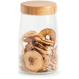 Zeller Vorratsglas mit Bambusdeckel 1600 ml