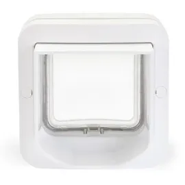 Sureflap DualScan Katzenklappe Mikrochip 1 Stück Weiß