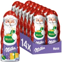 Milka Weihnachtsmann Nuss 14 x 95g (1,33 kg)