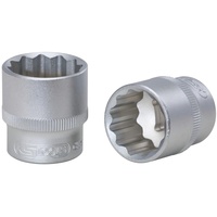 KS Tools 3/8" 12-kant-Stecknuss, 22mm
