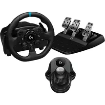 Logitech G923 Lenkrad mit Pedalen + Schalthebel PC / PS5 / PS4