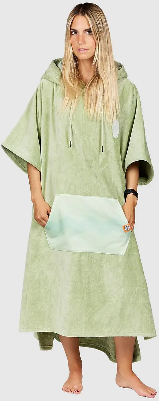 After High End Surf Poncho tender green Gr. Uni