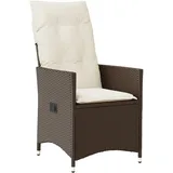 vidaXL Gartensessel 58 x 58 x 92 cm braun 1 St.
