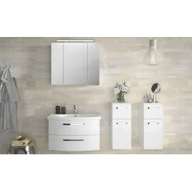 Sconto Waschtischkombination 84 x 53,7 x 46 cm Weiß