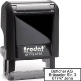 Trodat 4910 Stempel Printy maximal 3 Zeilen,
