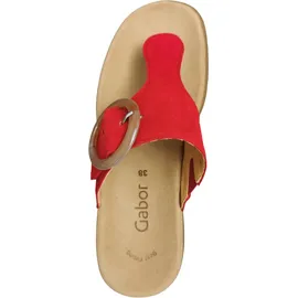 Gabor Pantolette rot 39