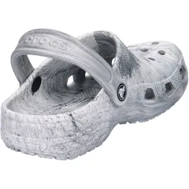 Crocs Classic Watercolor Marbled Clog Grau 33/34