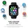 SaveFamily SaveWatch Plus 2 GPS+Cellular 49,8 mm Silber Stoffarmband Ocean
