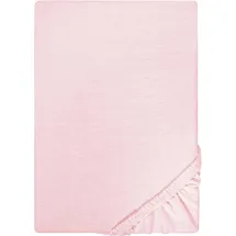 biberna 0077155 Jersey 140 x 200 - 160 x 200 cm hellrosa