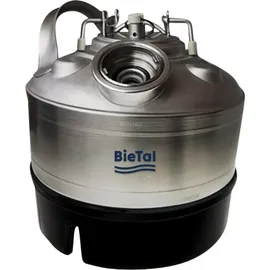 BieTal Reinigungsbehälter BieTal® 5 Liter Bierleitung reinigen KEG Zapfkopf Typ S Korb
