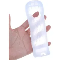 Weiße Silikon-Schutzhülle für Wii-Game-Controller, weiche Silikon-Schutzhülle, Schutzhülle für Wii-Fernbedienung, Schutz, Gamepads