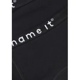 NAME IT Nkfhipster 2P Noos Unterhose, Black/Pack:w/ Black, 116 EU - 116