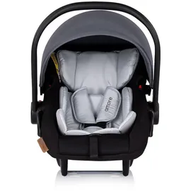 Chipolino Set Babyschale Isofix-Basis-Station Amore i-Size Gruppe 0+ (0-13 kg) grau gemustert