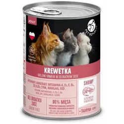 PetRepublic Stücke in Sauce mit Garnelen 400g für Katzen
