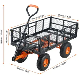 Vevor Bollerwagen schwarz
