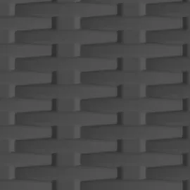 vidaXL Kunststoffschrank 0,68 x 0,39 x 1,72 m Rattan-Design