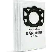 Vioks Set 4x Filterbeutel Vlies passend wie Kärcher 2.863-006.0