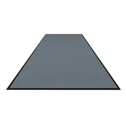 Schmutzfangmatte Colorstar, mittelgrau, waschbar, glatter Rücken 7460115180150-C03 , Maße (B x T): 115 x 180 cm