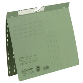 Elba Pendelhefter 100560095 DIN A4 kaufm. Heftung 250g Manilakarton gn