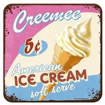Nostalgic Art Nostalgic-Art 46114 USA Ice Cream, Untersetzer