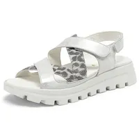 Plateau-Sandale Nele Waldläufer silber, 39