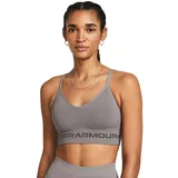 Under Armour Damen Sport-BH Pewter-Fresh Clay XS - XS