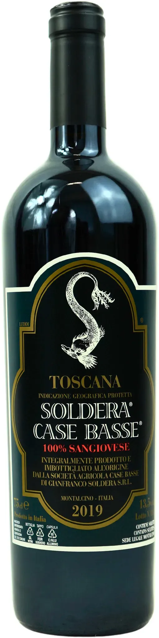 2019 Sangiovese di Soldera