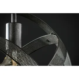 KAWOLA DILLY 3-flg. E27 60 cm Metall schwarz