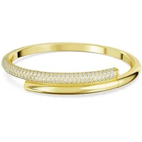 Swarovski Dextera Armreif, Gold mit Swarovski-Kristallen 5674980 Größe S